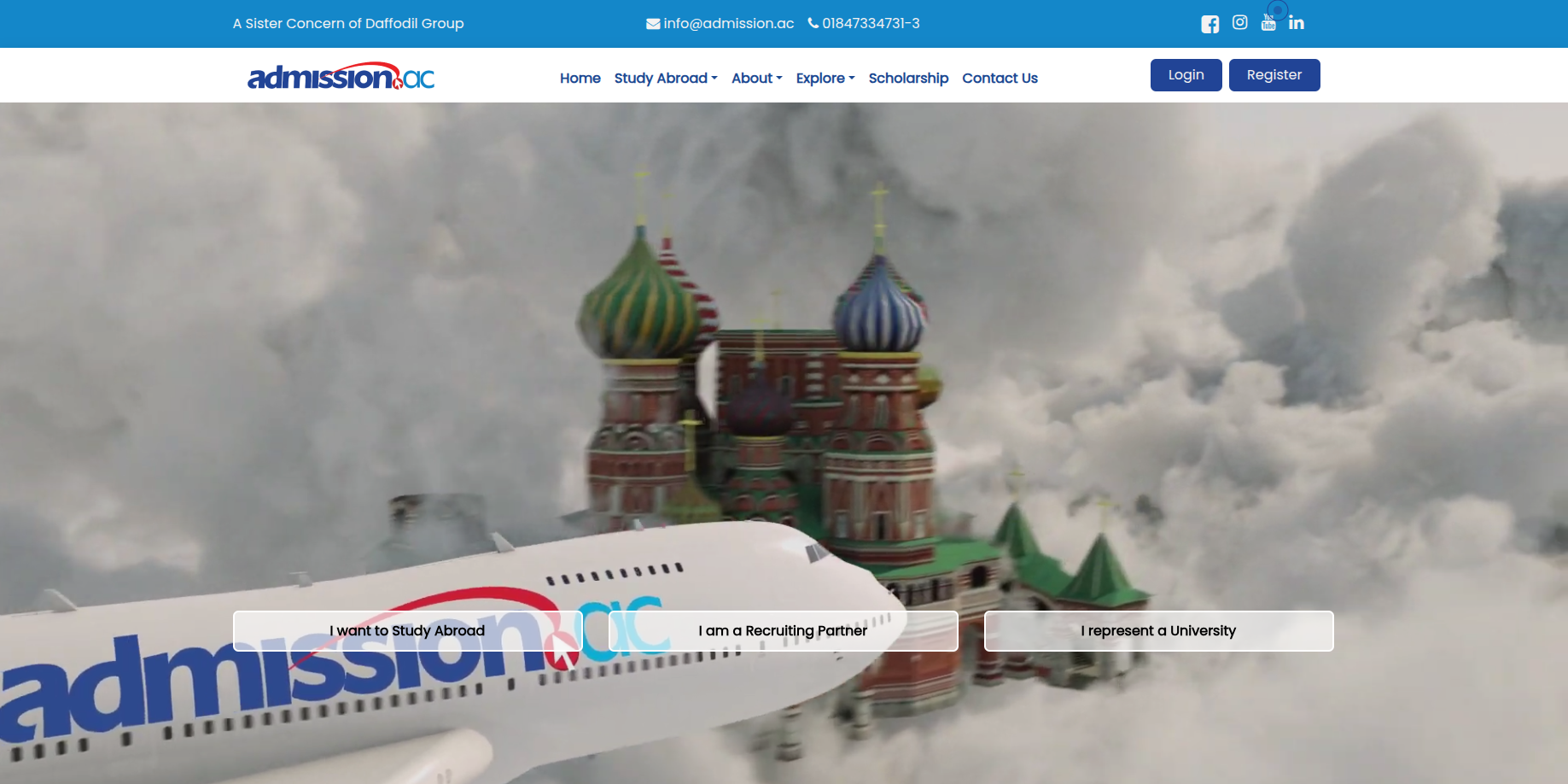 Admission.ac – Global Education Platform
